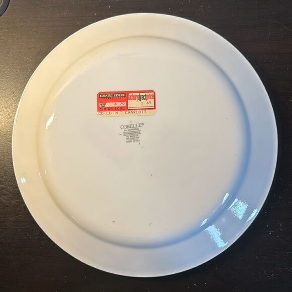 Corelle  Charlotte Vintage 10 1/4” Dinner Plate Lot Of 4 - Picture 3 of 6